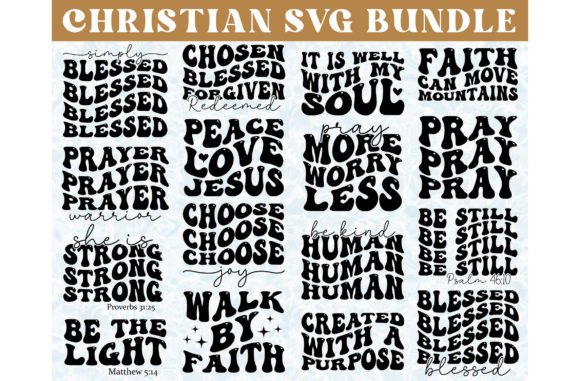 Christian Svg, Retro Christian Svg Eps & Crafts