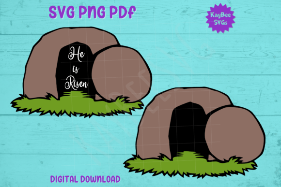 Empty Tomb of Jesus - He is Risen Easter Crafts