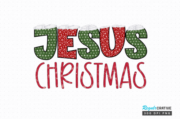 Jesus Christmas Png Design for Crafts