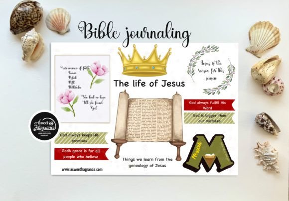 Jesus Genealogy Bible Journaling Illustrations