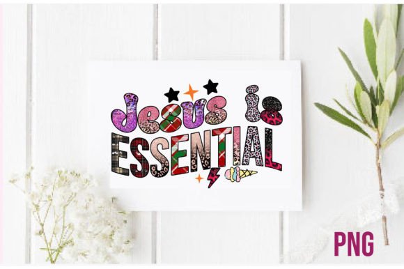 Jesus is Essential Sublimation Crafts