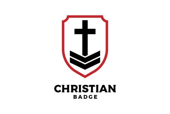 Shield Jesus Christian Cross Military Logos