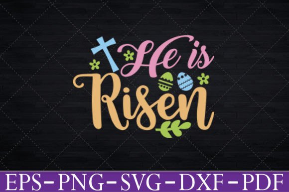 Women He is Risen Shirt Christian Easter Crafts